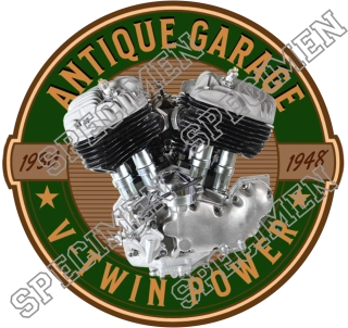Samolepka FLAT 1930-1948/1973