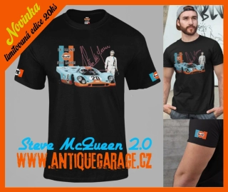 Tričko Steve McQueen LIMITED EDITION
