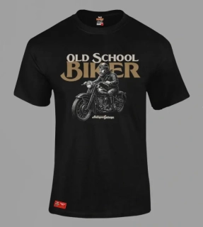 Tričko OLD SCHOOL BIKER