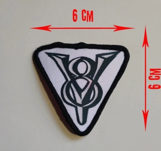 Nášivka V8 triangel