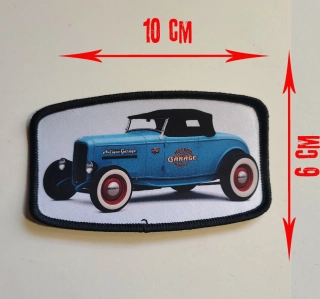 Nášivka Blue Hot Rod