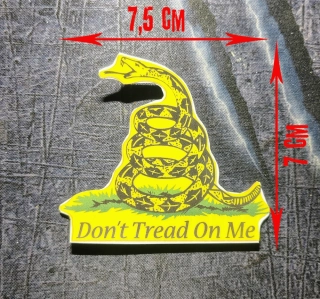 Samolepka DONT TREAD ON ME