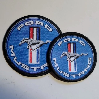 Nášivka Ford Mustang Blue L