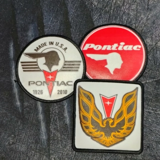 Nášivky PONTIAC (set 3ks)
