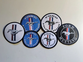 Nášivky MUSTANG (set 6ks)