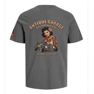 Tričko Pin Up Rockabilly Hot Rod
